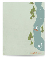 Fish Tales & Campfires Children's Personalized Stationery