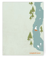 Fish Tales & Campfires Children's Personalized Stationery