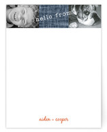 Dog's Life Children's Personalized Stationery