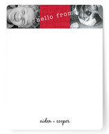 Dog's Life Children's Personalized Stationery