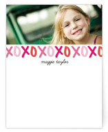Hugs and Kisses Children's Personalized Stationery