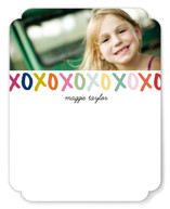 Hugs and Kisses Children's Personalized Stationery