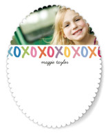 Hugs and Kisses Children's Personalized Stationery