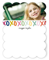 Hugs and Kisses Children's Personalized Stationery