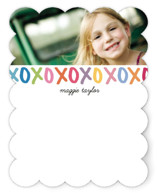 Hugs and Kisses Children's Personalized Stationery