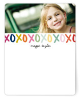 Hugs and Kisses Children's Personalized Stationery
