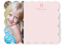 Pretty in Pink Children's Personalized Stationery