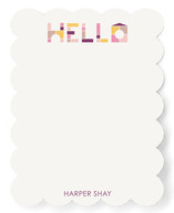 Block Letters Children's Personalized Stationery