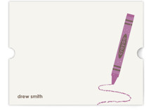 Crayon Children's Personalized Stationery