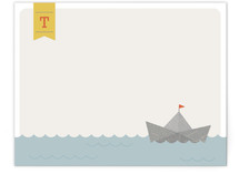 Smooth Sailing Children's Personalized Stationery