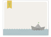 Smooth Sailing Children's Personalized Stationery