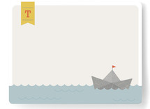 Smooth Sailing Children's Personalized Stationery