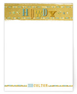 Howdy, Partner Children's Personalized Stationery