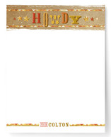 Howdy, Partner Children's Personalized Stationery