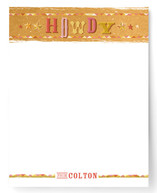 Howdy, Partner Children's Personalized Stationery