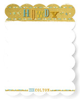 Howdy, Partner Children's Personalized Stationery