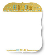 Howdy, Partner Children's Personalized Stationery