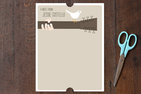 Liner Notes Children's Personalized Stationery