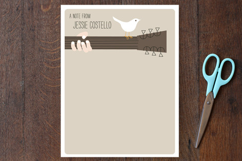 Liner Notes Children's Personalized Stationery