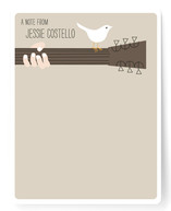 Liner Notes Children's Personalized Stationery