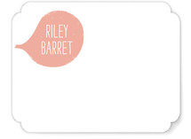 Bubblegum Pop Children's Personalized Stationery