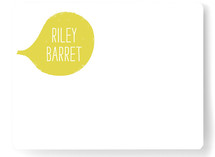 Bubblegum Pop Children's Personalized Stationery