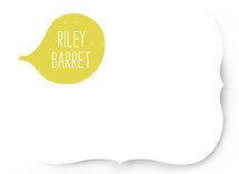Bubblegum Pop Children's Personalized Stationery