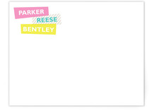 Construction Zone Children's Personalized Stationery