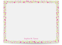 Fresh Garden Children's Personalized Stationery