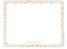 Fresh Garden Children's Personalized Stationery