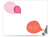 Blowing Bubbles Children's Personalized Stationery