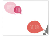 Blowing Bubbles Children's Personalized Stationery