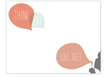 Blowing Bubbles Children's Personalized Stationery