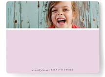 Close-Up Children's Personalized Stationery