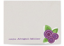 Floral Bounty Children's Personalized Stationery