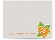 Floral Bounty Children's Personalized Stationery