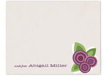 Floral Bounty Children's Personalized Stationery