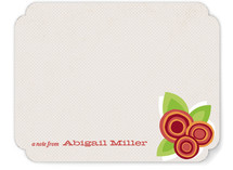 Floral Bounty Children's Personalized Stationery