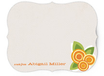 Floral Bounty Children's Personalized Stationery