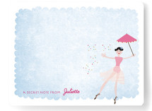 The Ballerina Children's Personalized Stationery