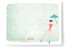 The Ballerina Children's Personalized Stationery