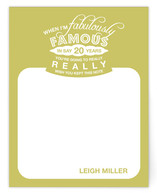 almost famous Children's Personalized Stationery
