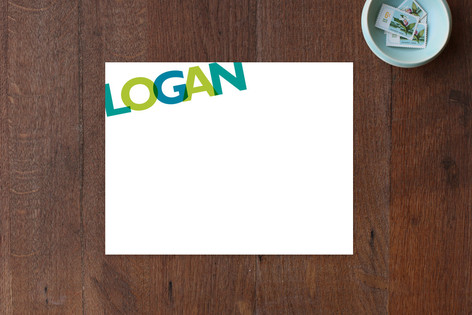 Ethan Children's Personalized Stationery
