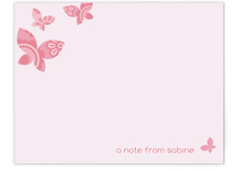 Monarch Flutter Children's Personalized Stationery