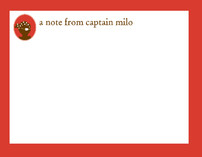 Pirate's Life Kids Personalized Stationery, by Oscar+Emma Design
