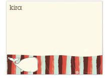 Whale tale II Children's Personalized Stationery