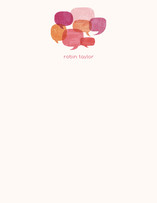 Talk Bubbles Kids Personalized Stationery, by Jody Wody
