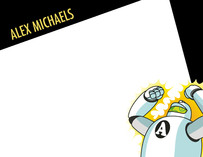Robot Kids Personalized Stationery, by koshi