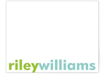 Accent Children's Personalized Stationery