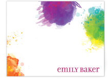 Artist Palette Children's Personalized Stationery
